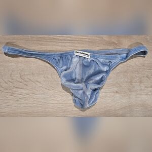 Blue Velvet Mens Thong